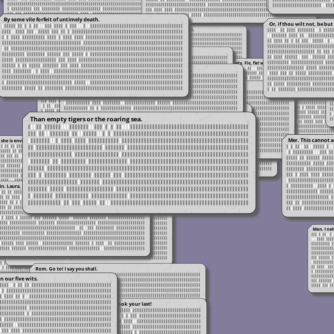 Romeo and Juliet on Punched Cards (Free) #133