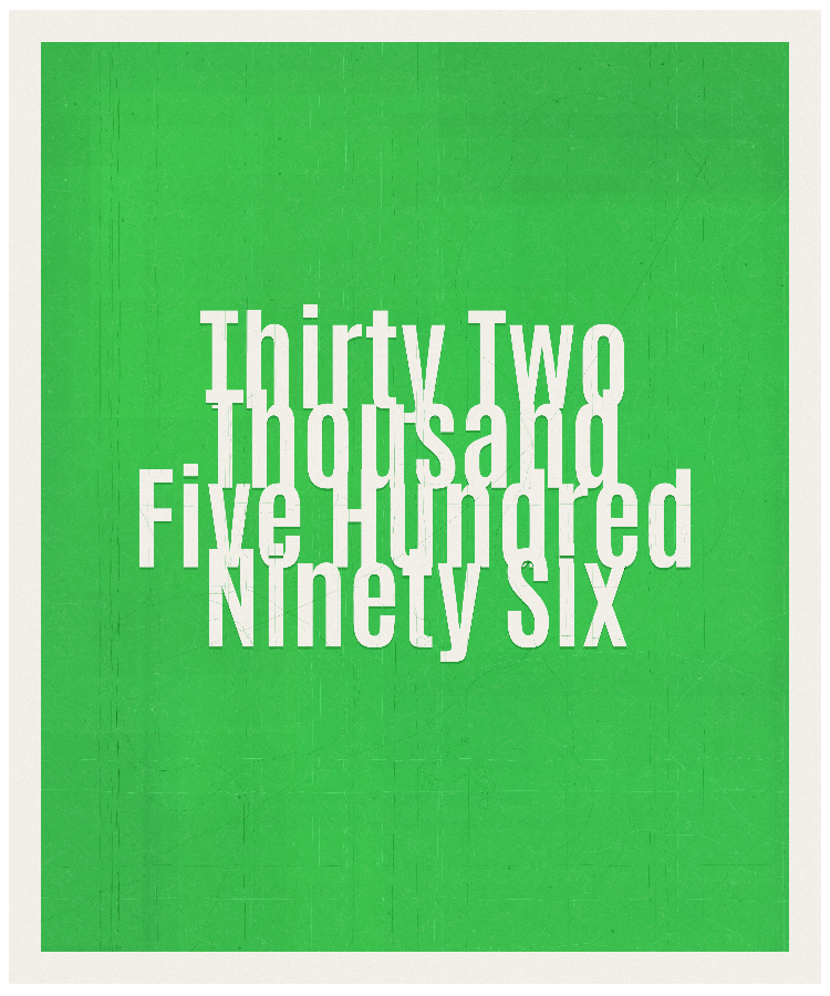 Count #32596