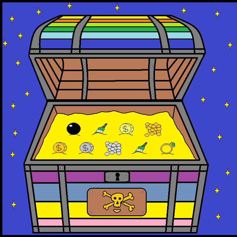 Treasure loot box