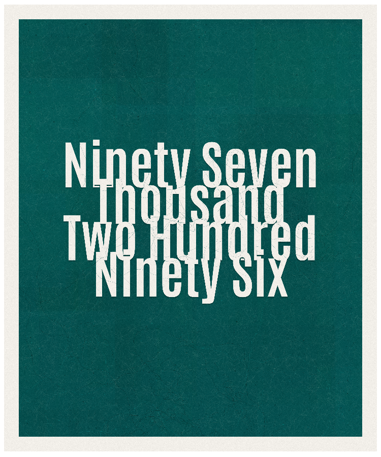 Count #97296