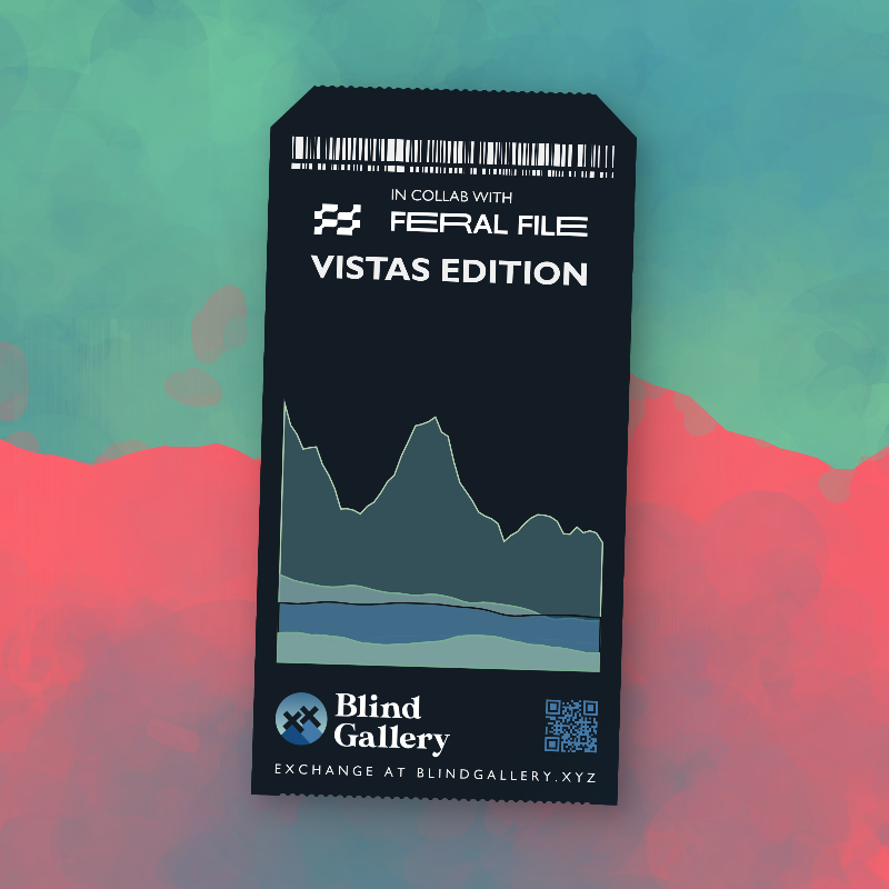 Blind Gallery Mint Pass (Vistas Edition) #132