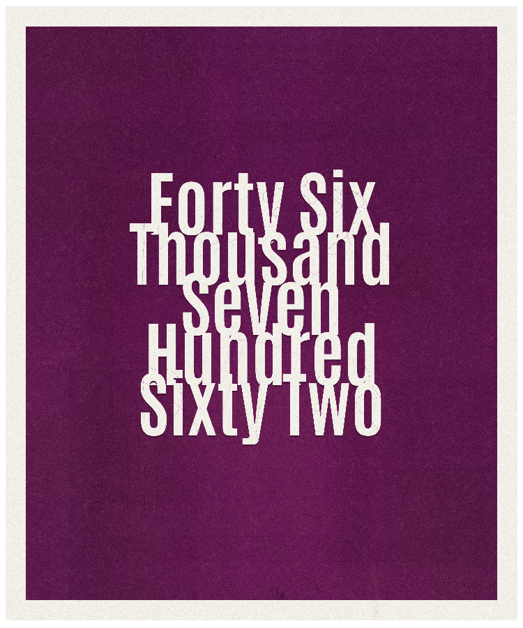 Count #46762