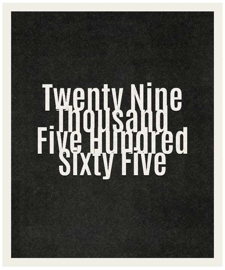 Count #29565