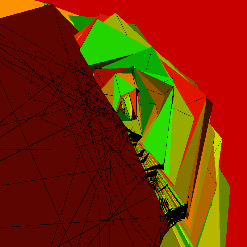 p5.js Descending a Staircase #21