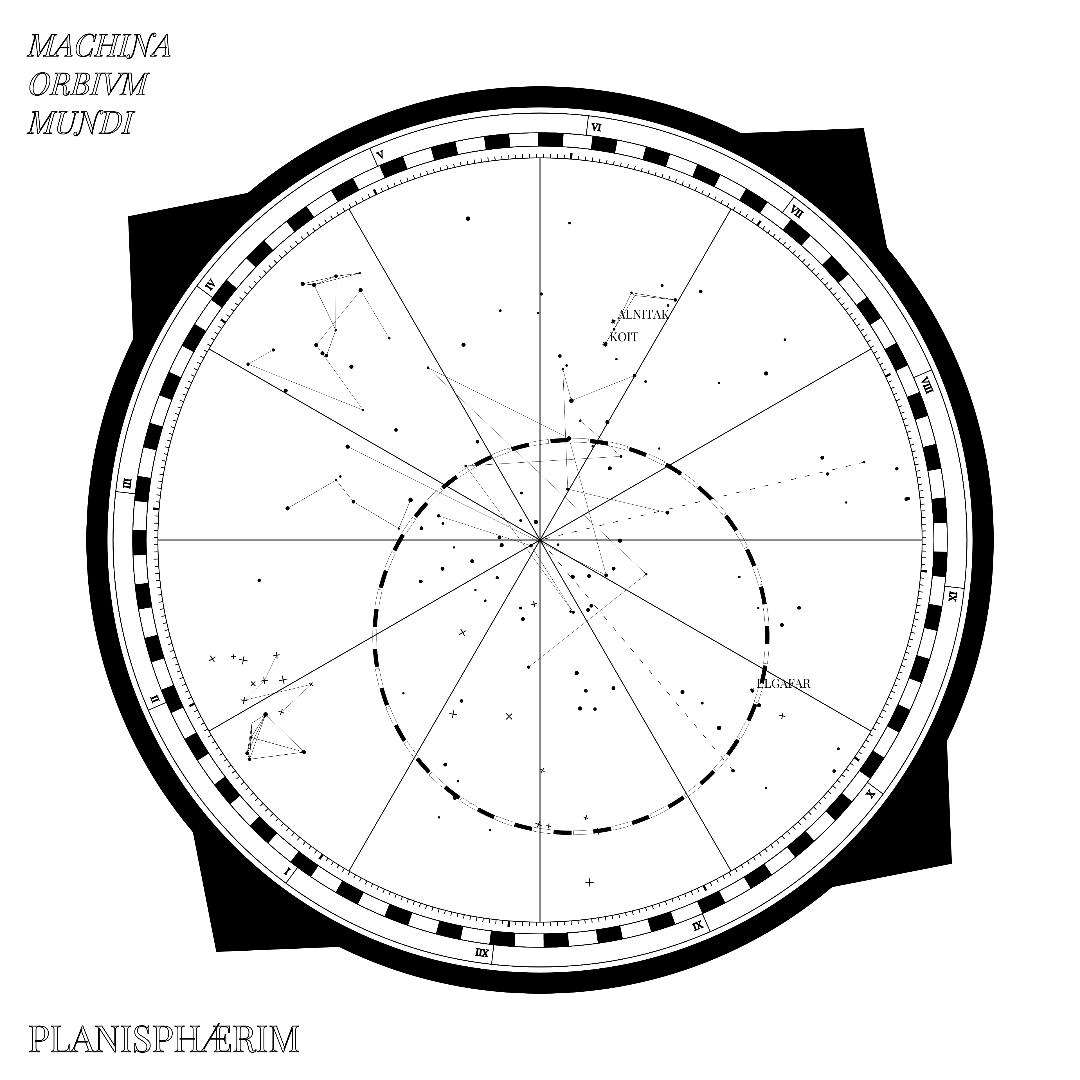 A Fictional Map Of Constellations #60