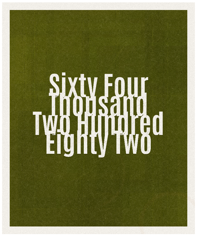 Count #64282