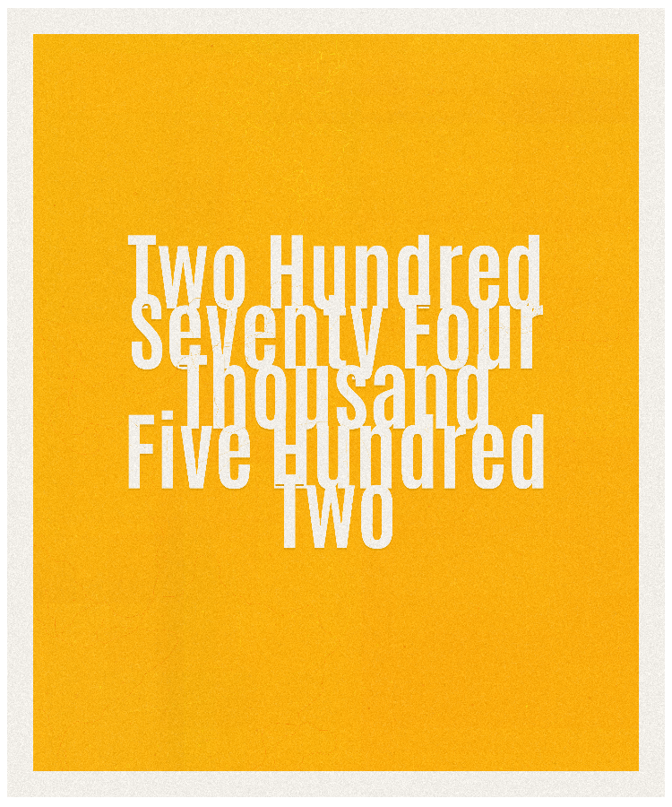 Count #274502