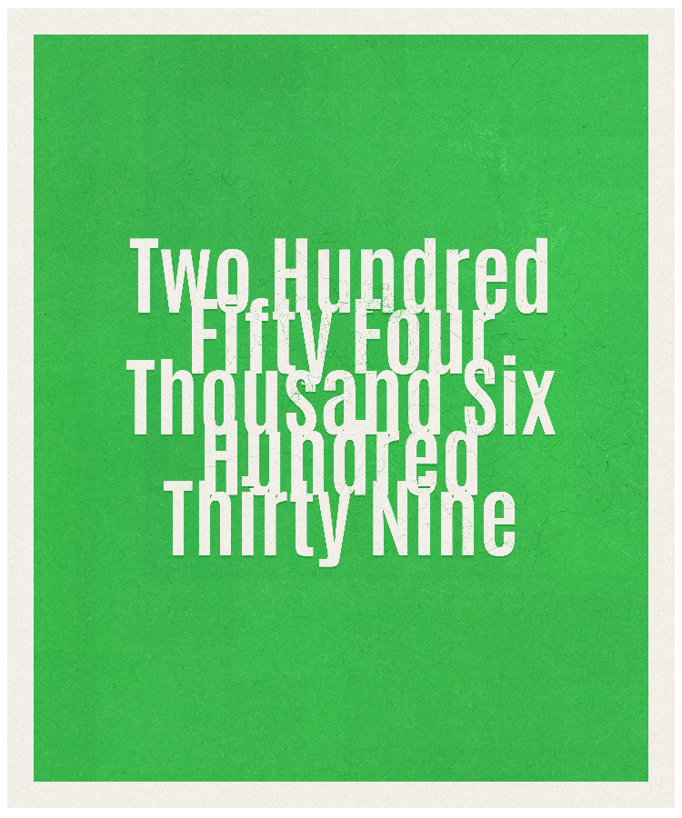 Count #254639