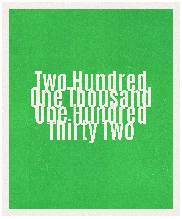Count #201132