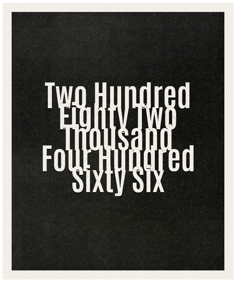 Count #282466