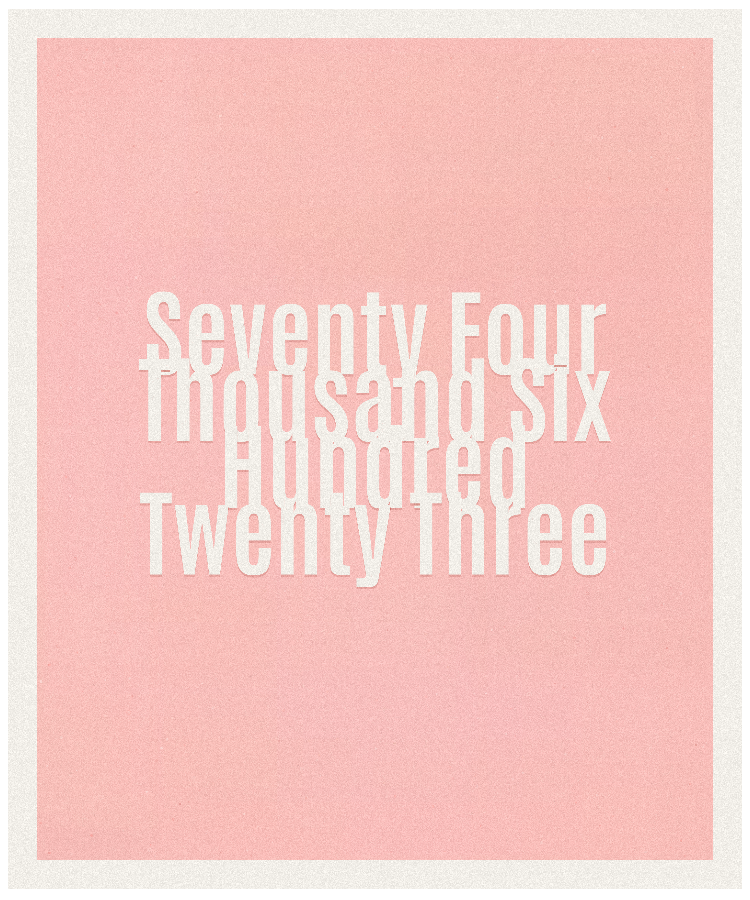 Count #74623