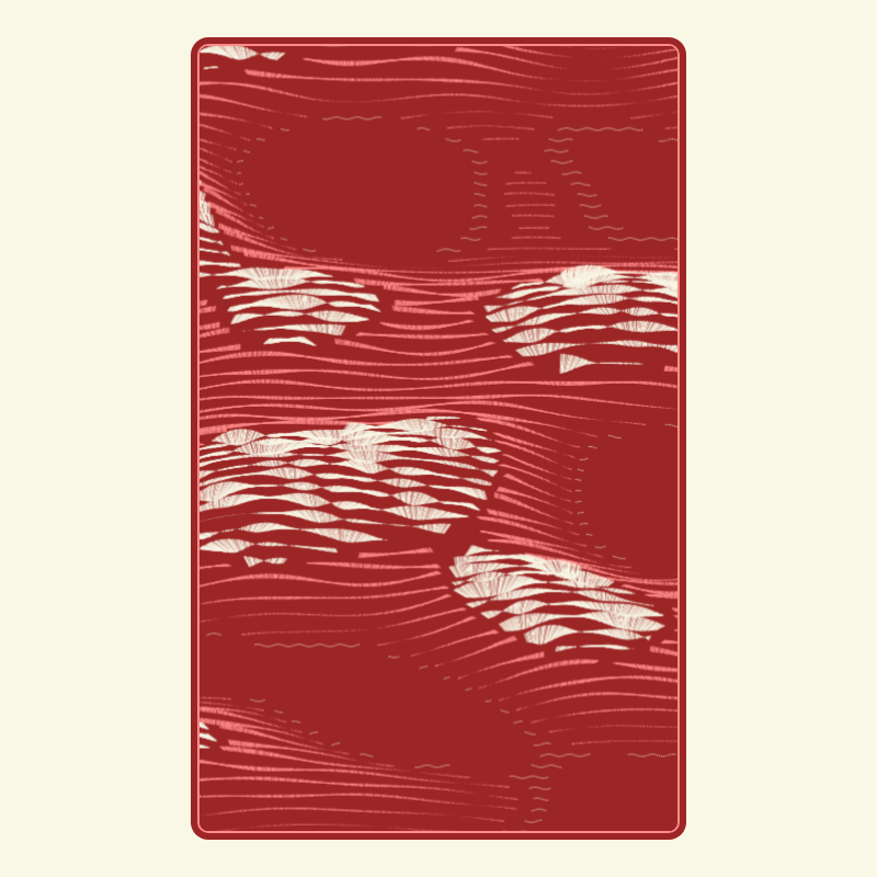 Topographic Playing Card #57