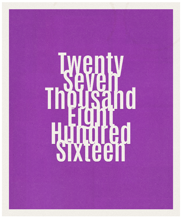 Count #27816