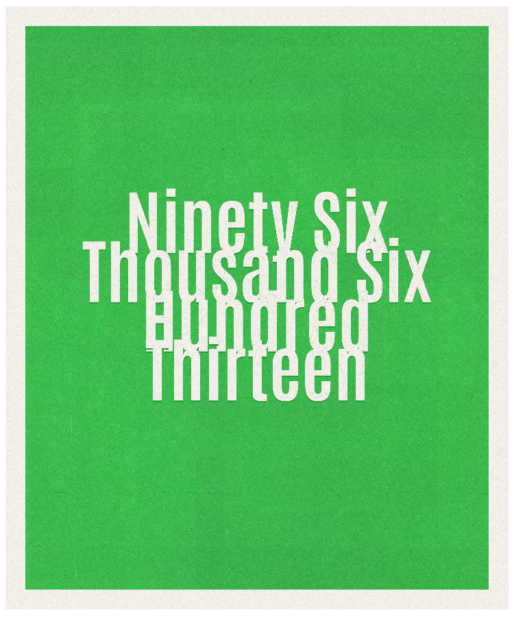 Count #96613