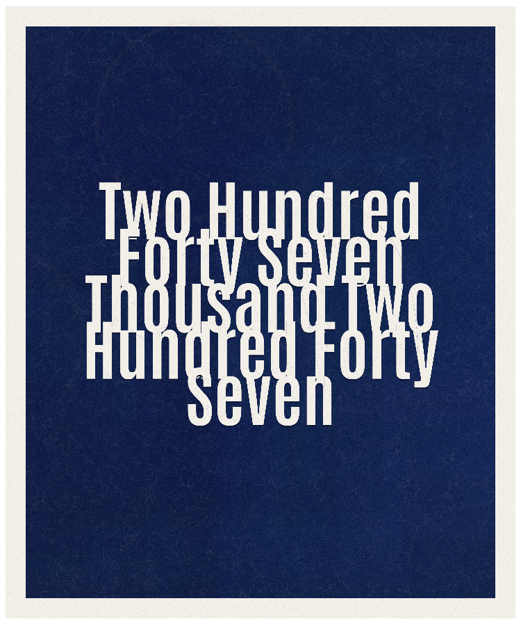 Count #247247