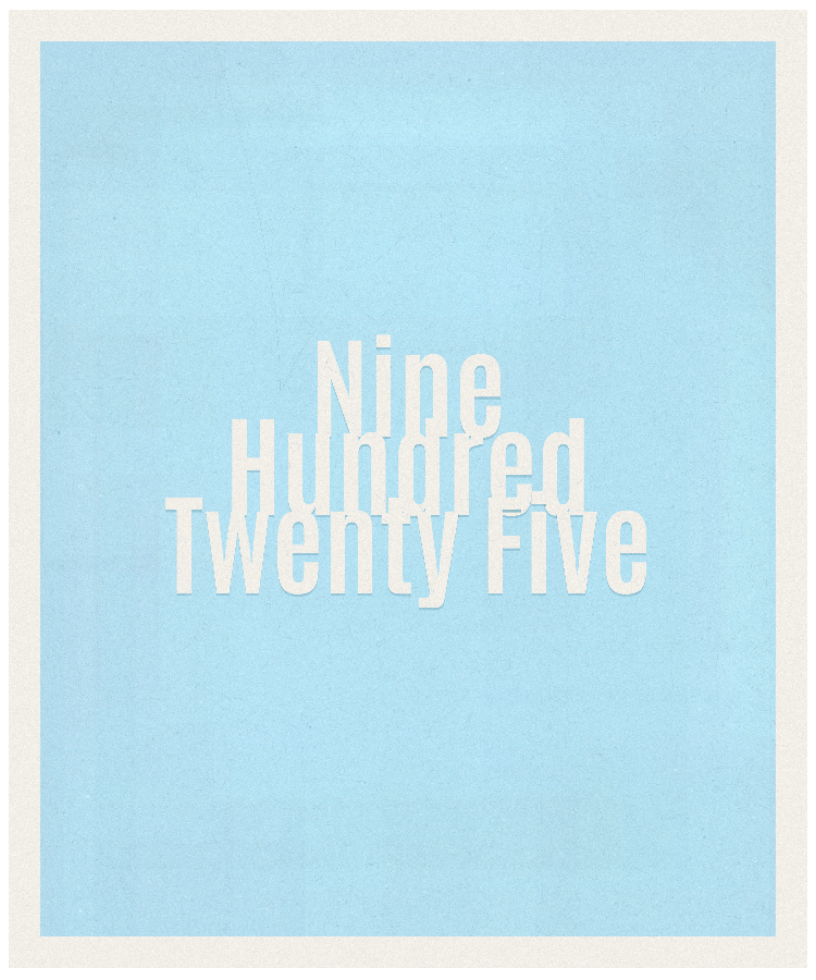 Count #925