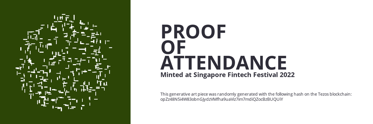 SFF2022 Proof of Attendance Token #520