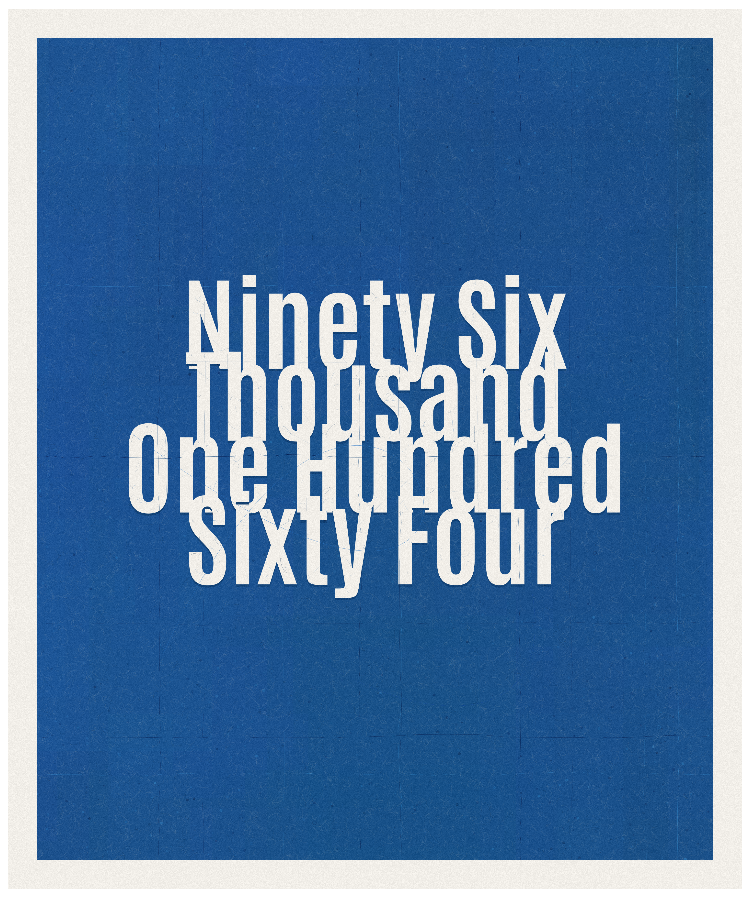 Count #96164