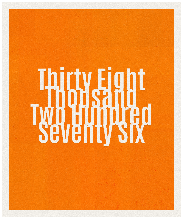 Count #38276