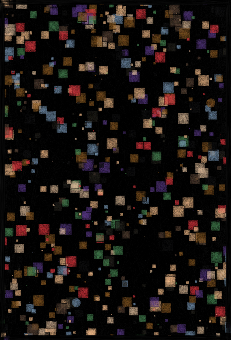 Circles In A Square World #61