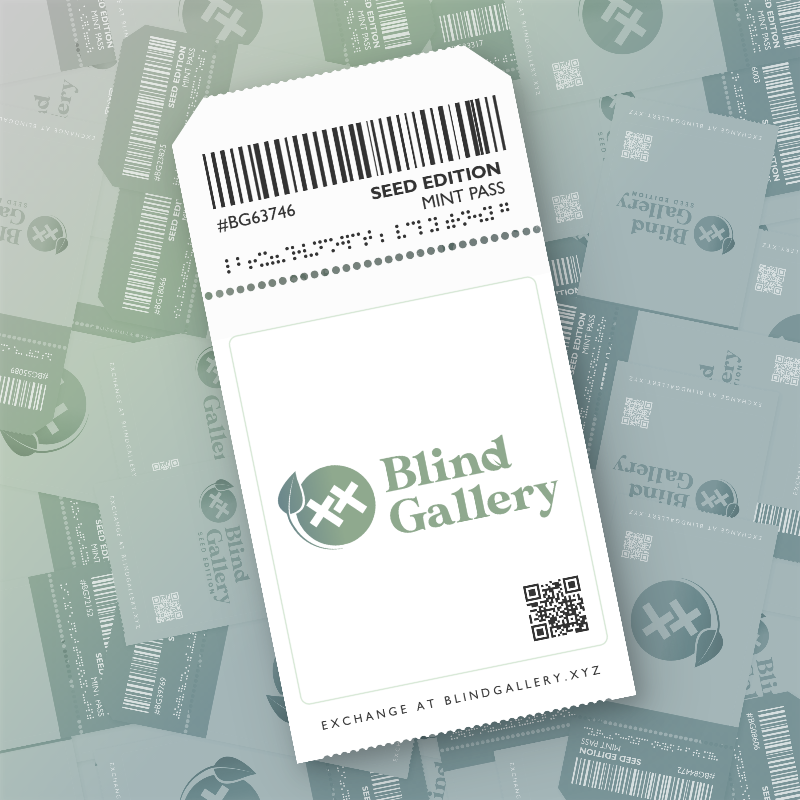 Blind Gallery Mint Pass (Seed Edition) #457