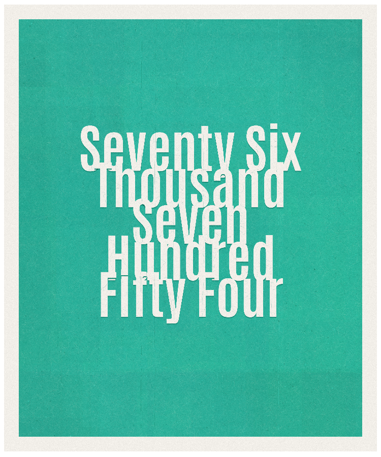 Count #76754