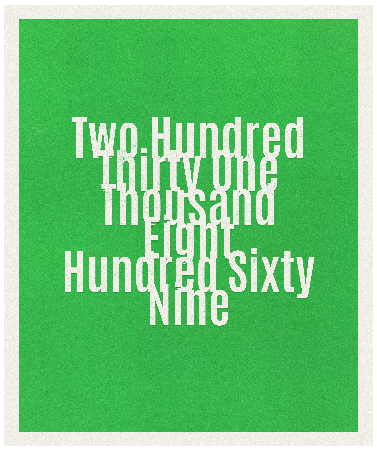 Count #231869