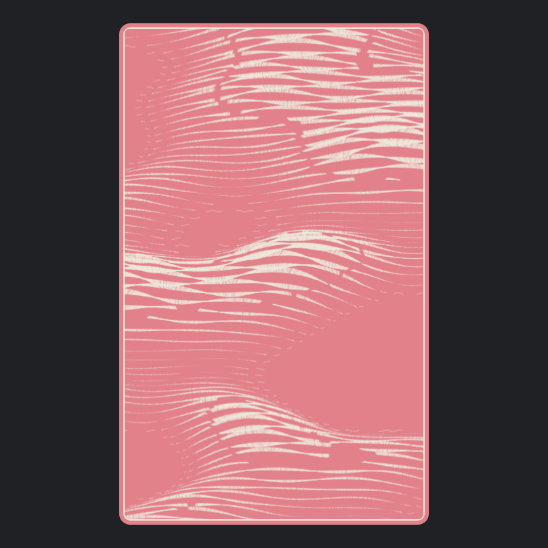 Topographic Playing Card #68