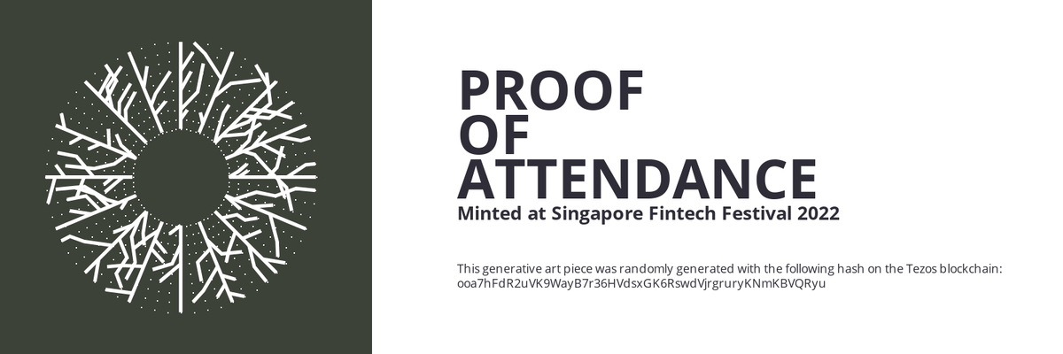 SFF2022 Proof of Attendance Token #257