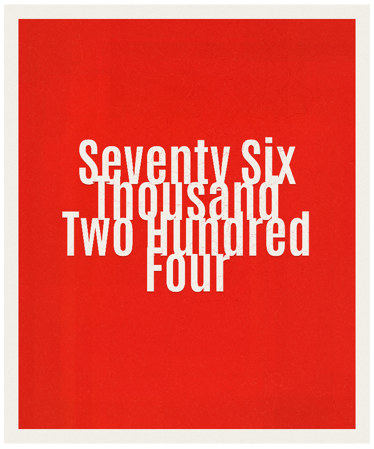 Count #76204