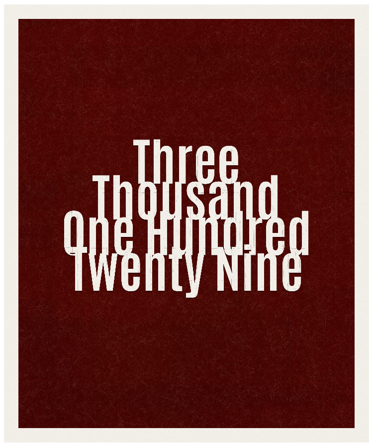 Count #3129