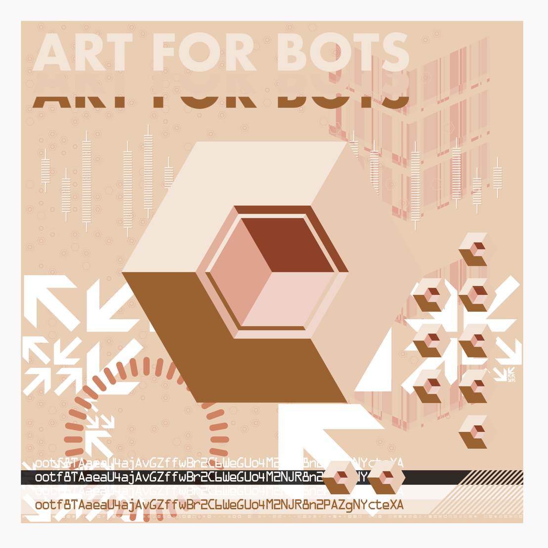 Hexagones - Art forBots forHumans forPrint #8