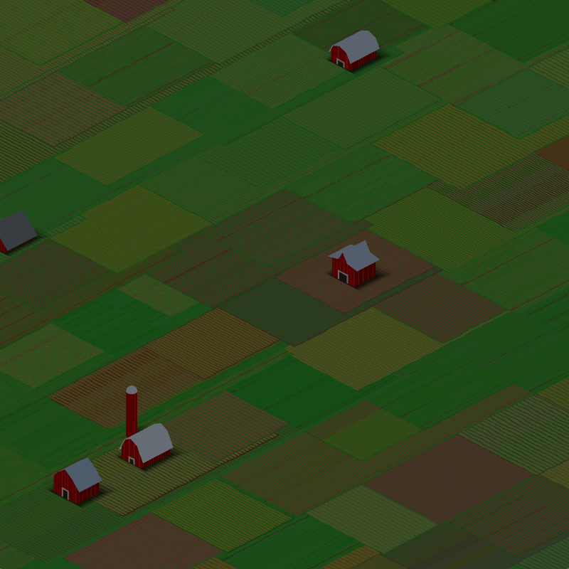 RED FARMS IN A QUIET COUNTY #20