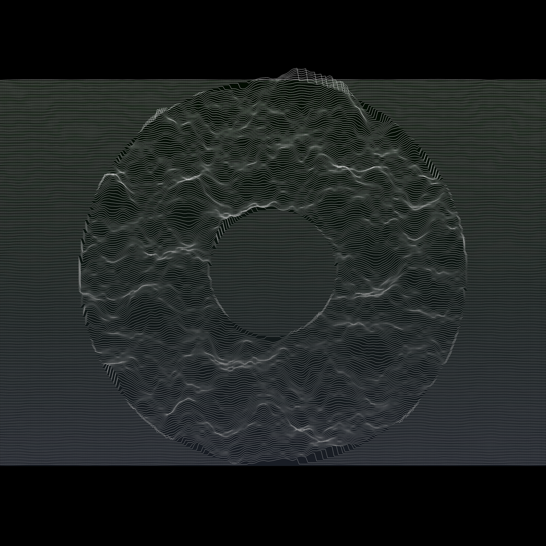 Waves Circle (For Plotter) #24