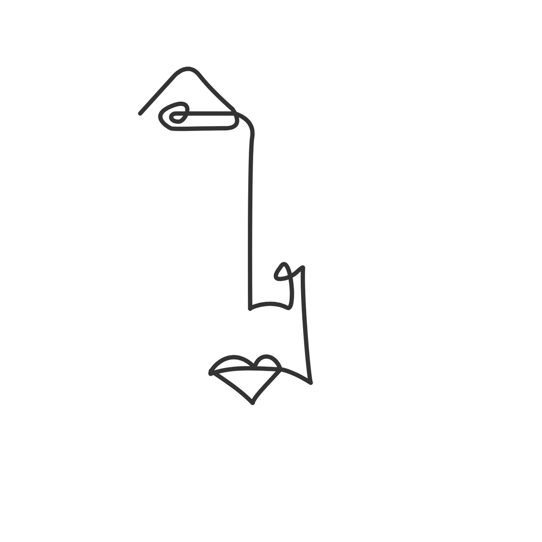 One line faces #27