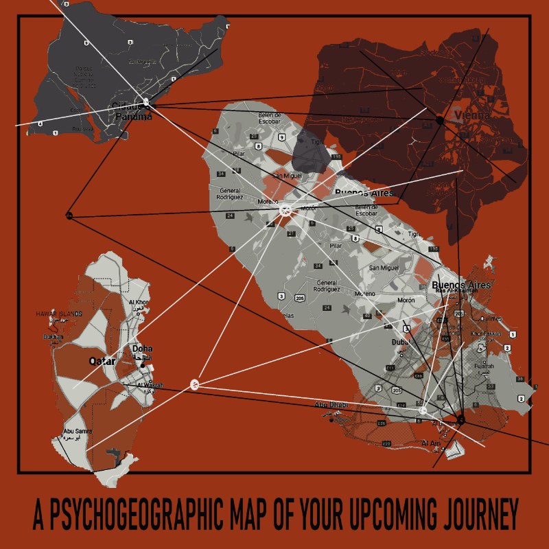 PSYCHOGEOGRAPHIC MAP  #19