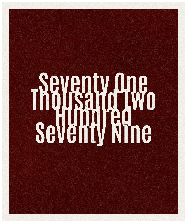 Count #71279