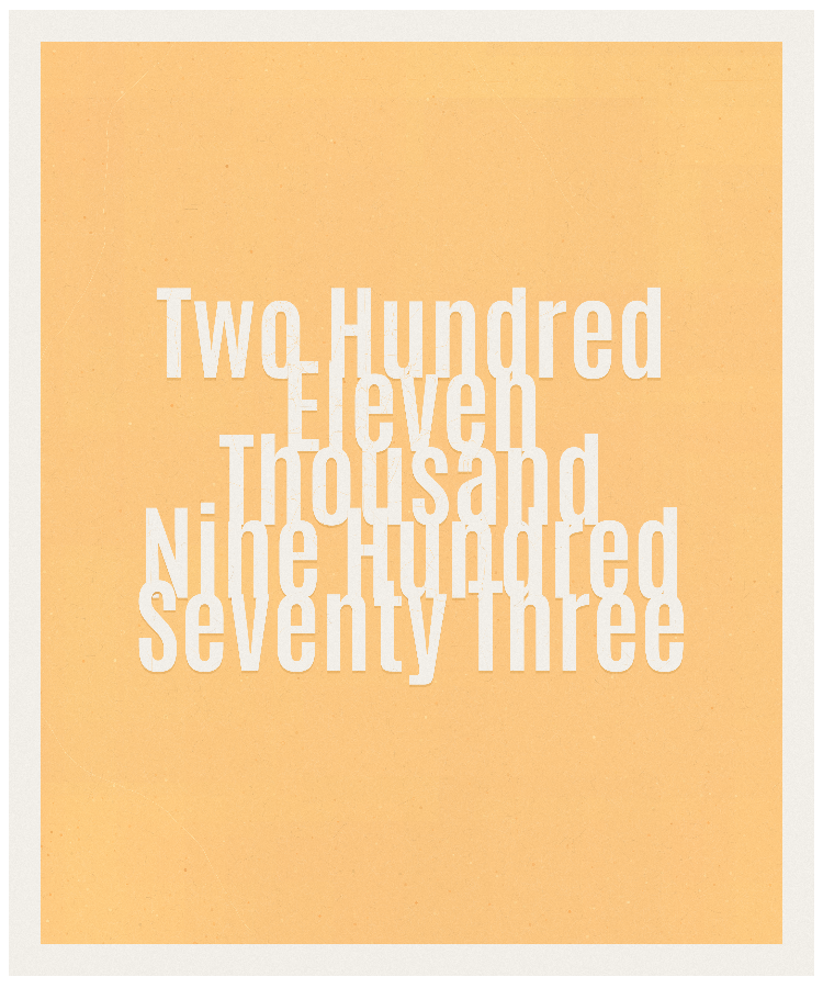 Count #211973