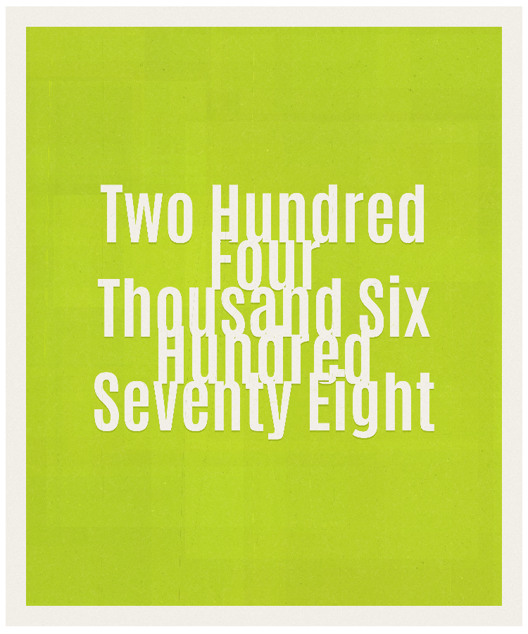 Count #204678