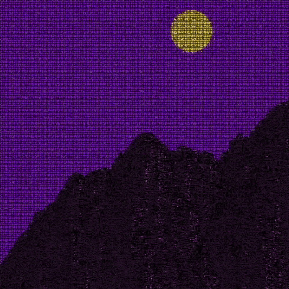 Classic generative landscape V2 #34
