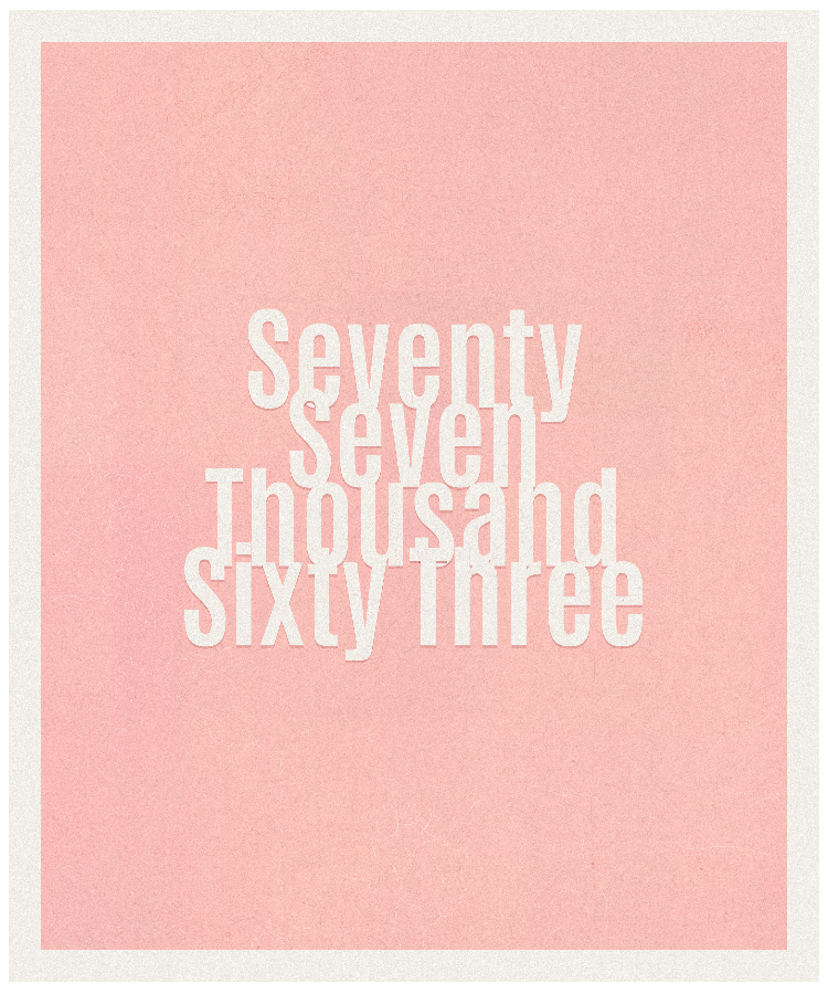 Count #77063