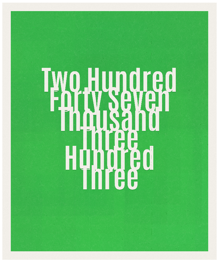 Count #247303