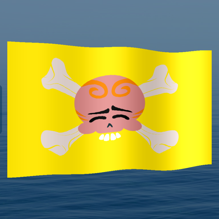 Jolly Roger Flag #75