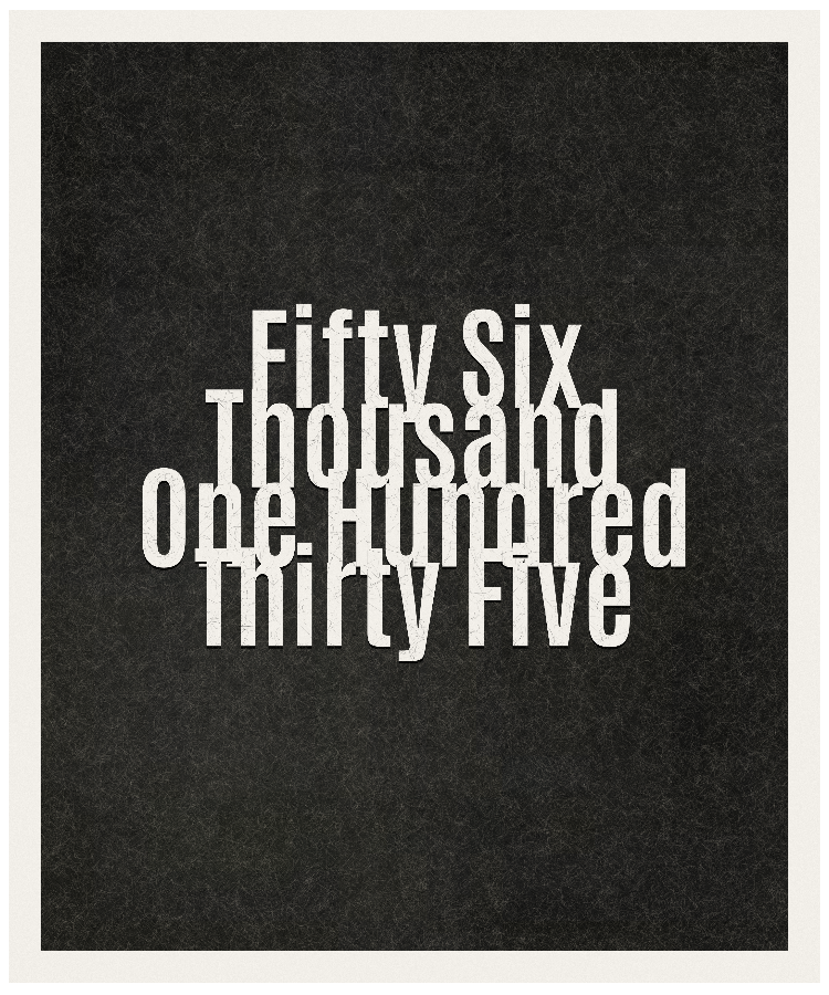 Count #56135