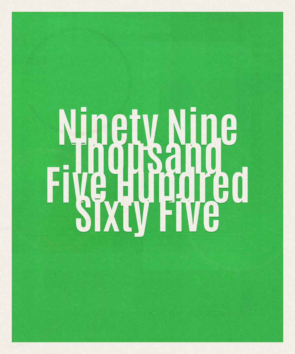 Count #99565