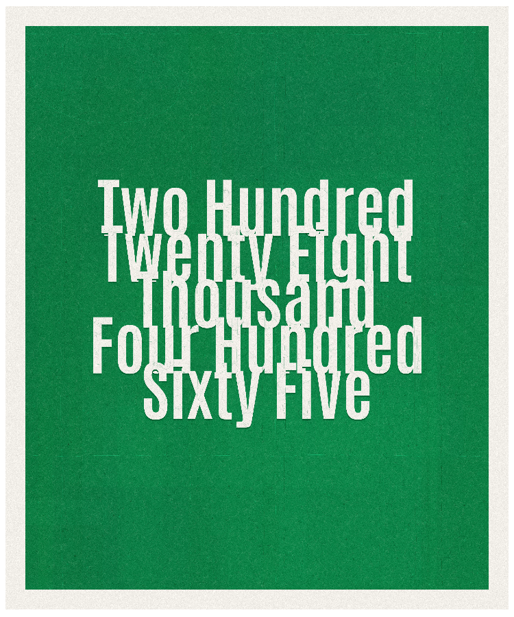 Count #228465