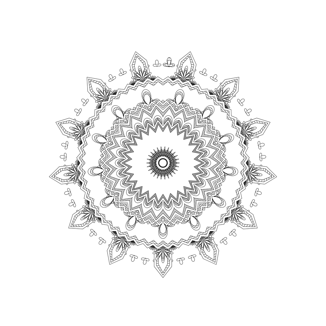 LL21 Mandala #165