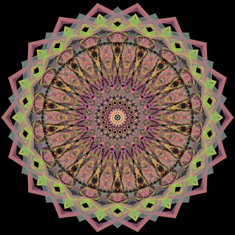 Morphing Mandala - #fxhashturnsone charity #10