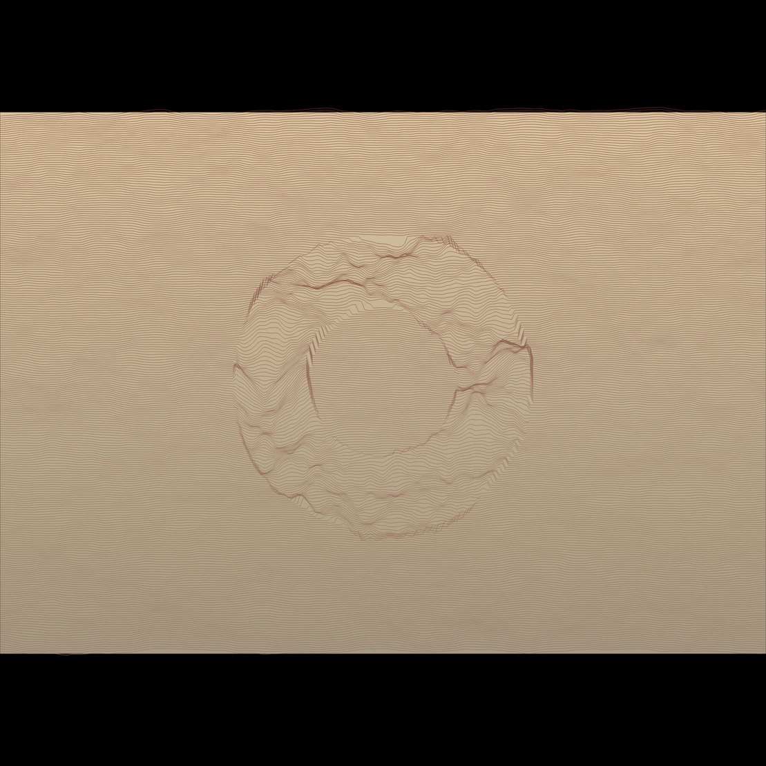 Waves Circle (For Plotter) #21