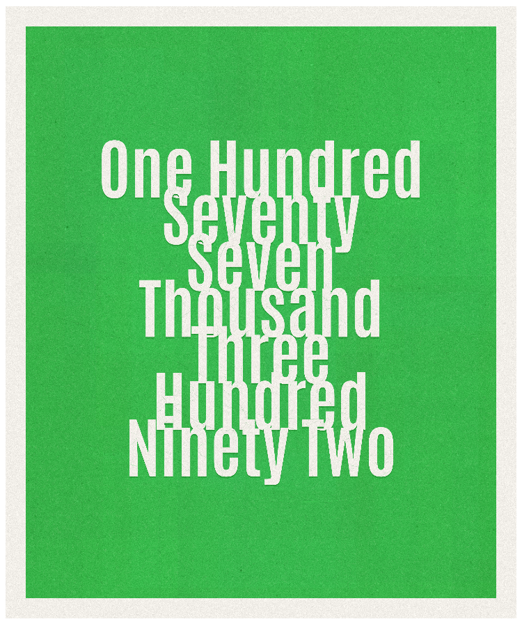 Count #177392